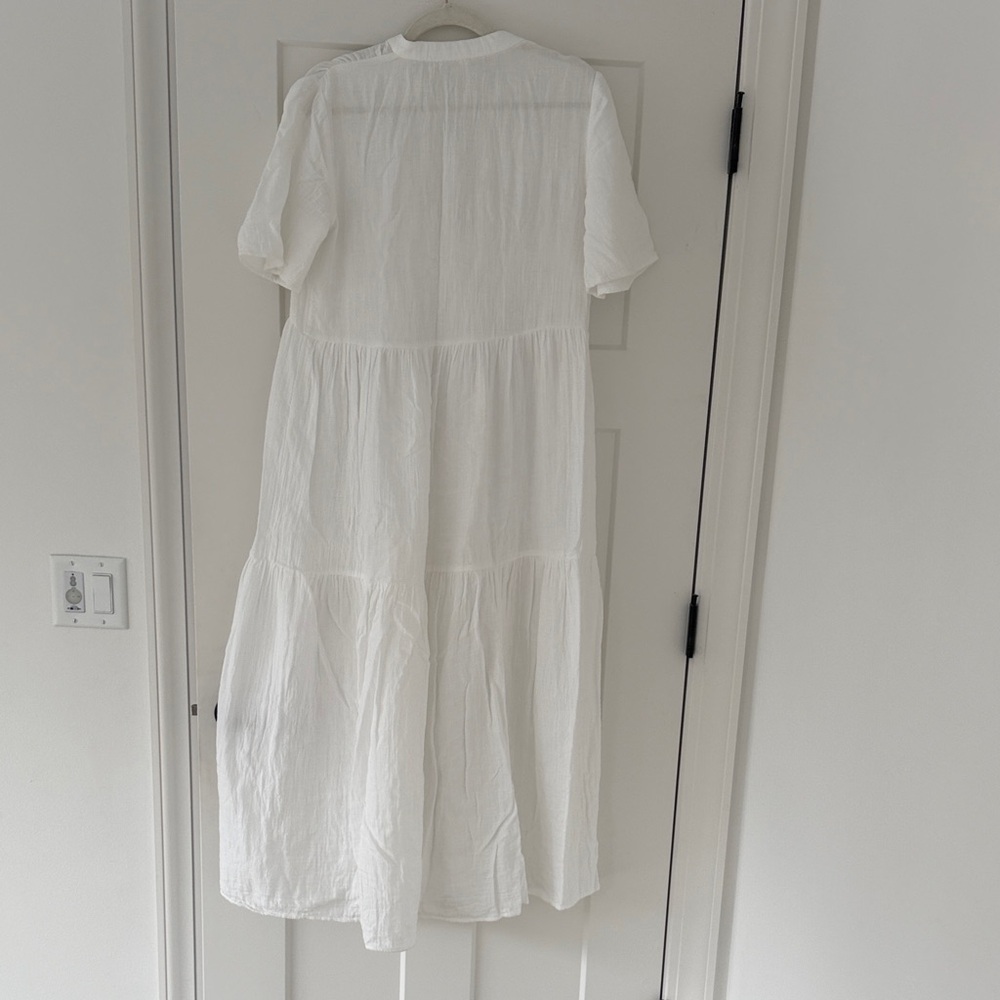 Anthropologie Kallie Flowy Maxi Dress size Small - Picture 4 of 6
